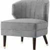 Nicole Miller Trung Velvet Slipper Accent Chair Home -Nicole Miller SHOP 3050460475 RLLD 1