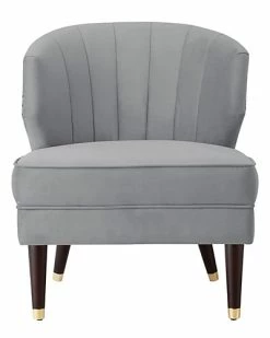 Nicole Miller Trung Velvet Slipper Accent Chair Home -Nicole Miller SHOP 3050460475 RLLD 2