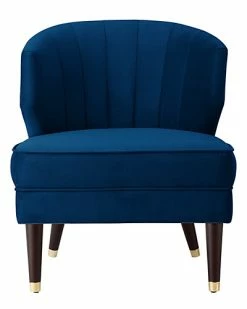 Nicole Miller Trung Velvet Slipper Accent Chair Home -Nicole Miller SHOP 3050460476 RLLD 2