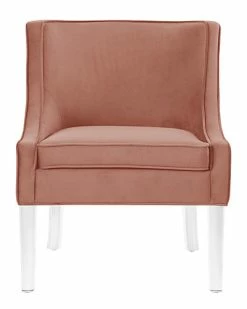 Nicole Miller Jaturat Velvet Accent Chair Home 6 Nicole Miller Jaturat Velvet Accent Chair Home -Nicole Miller SHOP 3050460477 RLLD 2