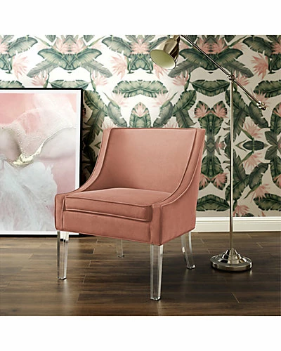 Nicole Miller Jaturat Velvet Accent Chair Home 5 Nicole Miller Jaturat Velvet Accent Chair Home - Image 3