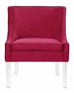 Nicole Miller Jaturat Velvet Accent Chair Home 6 Nicole Miller Jaturat Velvet Accent Chair Home -Nicole Miller SHOP 3050460478 RLLD 2