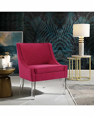 Nicole Miller Jaturat Velvet Accent Chair Home 5 Nicole Miller Jaturat Velvet Accent Chair Home - Image 3