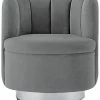 Nicole Miller Flynn Velvet Swivel Accent Chair Home -Nicole Miller SHOP 3050460483 RLLD 1