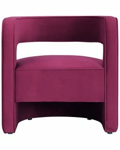 Nicole Miller Aldo Velvet Accent Chair Home -Nicole Miller SHOP 3050460485 RLLD 2