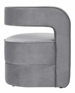 Nicole Miller Aldo Velvet Accent Chair Home -Nicole Miller SHOP 3050460486 RLLD 2