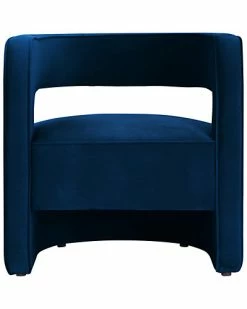 Nicole Miller Aldo Velvet Accent Chair Home -Nicole Miller SHOP 3050460487 RLLD 2