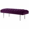 Nicole Miller Vincenzo Velvet Bench Home -Nicole Miller SHOP 3050460490 RLLD 1