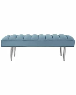 Nicole Miller Vincenzo Velvet Bench Home -Nicole Miller SHOP 3050460492 RLLD 2