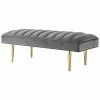 Nicole Miller Vincenzo Velvet Bench Home -Nicole Miller SHOP 3050460493 RLLD 1
