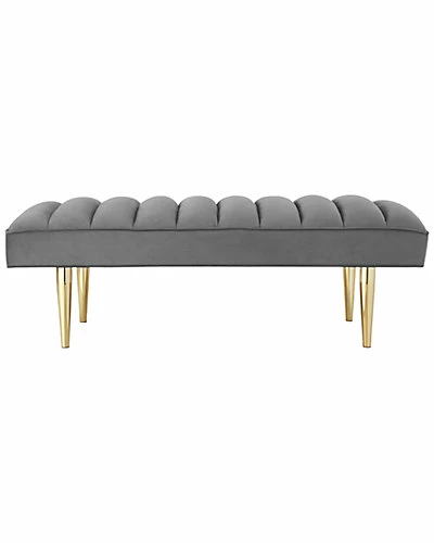 Nicole Miller Vincenzo Velvet Bench Home 4 Nicole Miller Vincenzo Velvet Bench Home - Image 2