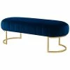Nicole Miller Anakin Velvet Bench Home -Nicole Miller SHOP 3050460498 RLLD 1