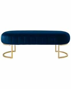 Nicole Miller Anakin Velvet Bench Home -Nicole Miller SHOP 3050460498 RLLD 2