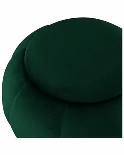 Nicole Miller Alfie Velvet Ottoman Home -Nicole Miller SHOP 3050460520 RLLD 2