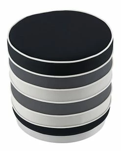 Nicole Miller Ziggy Velvet Ottoman Home -Nicole Miller SHOP 3050460524 RLLD 2