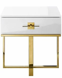 Nicole Miller Moana Side Table/ End Table/ Nightstand Home -Nicole Miller SHOP 3050589283 RLLD 2