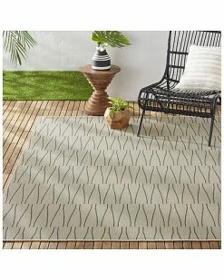Nicole Miller New York Patio Country Willow Indoor/Outdoor Rug Home -Nicole Miller SHOP 3050800804 RLLD 3