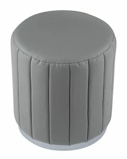 Nicole Miller Anakin Leather PU Ottoman Home -Nicole Miller SHOP 3050887004 RLLD 2